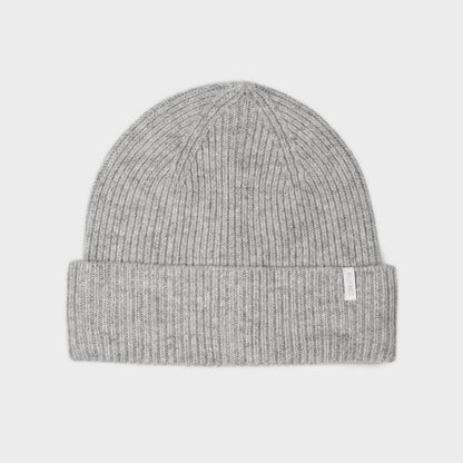 BillyBelt Beanie aus Lammwolle grau