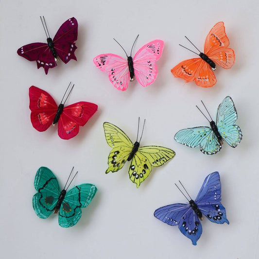 Bunte Schmetterling