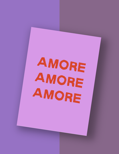 Postkarte "Amore"