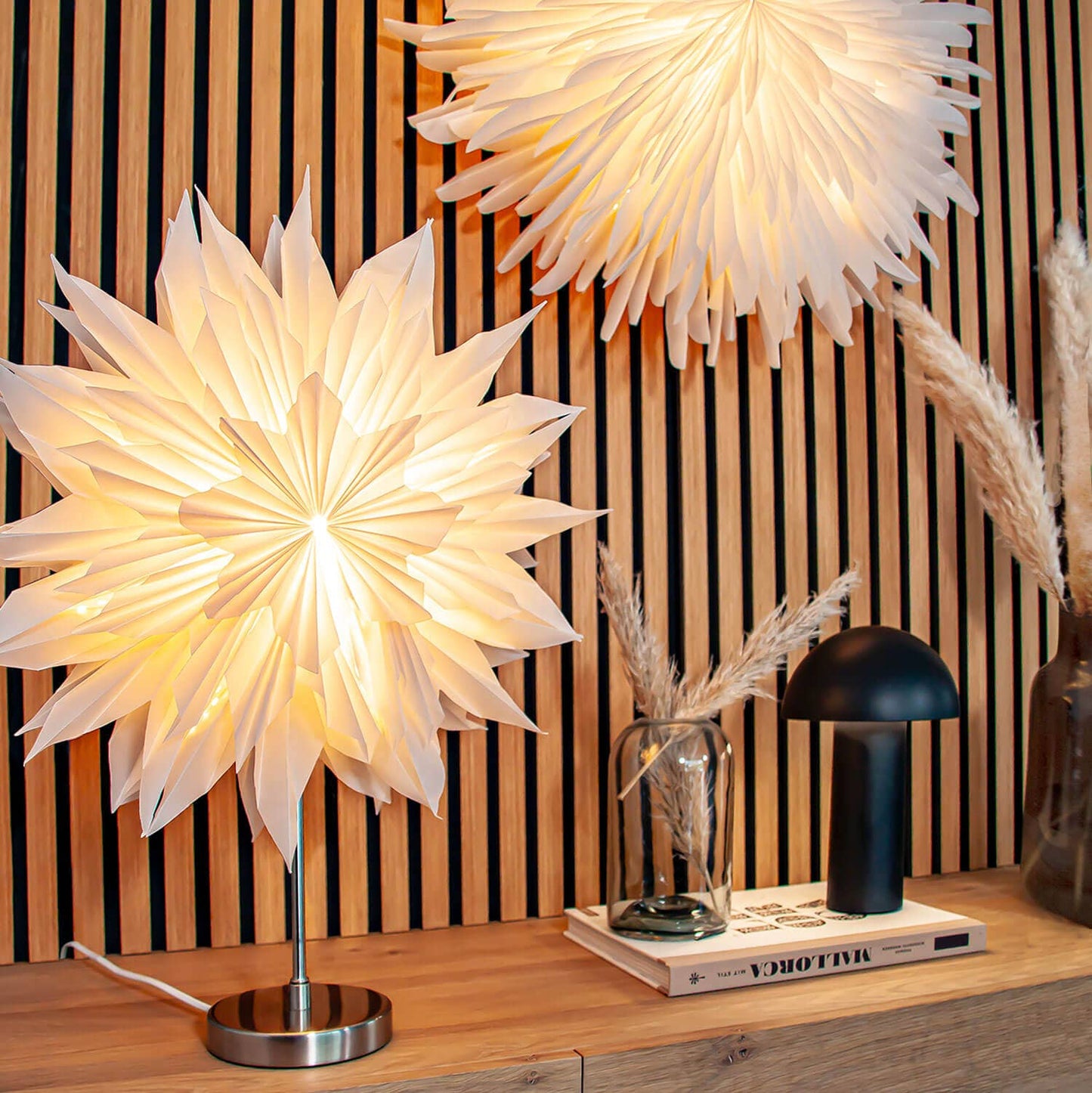 Mea Living Starlightz table stand Lampenfuß M für Papiersterne
