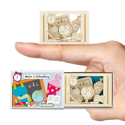 Schulanfang-Silhoubox S – Geschenkartikel