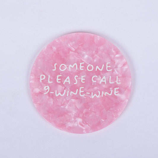 Frau Hansen Untersetzer 9-Wine-Wine