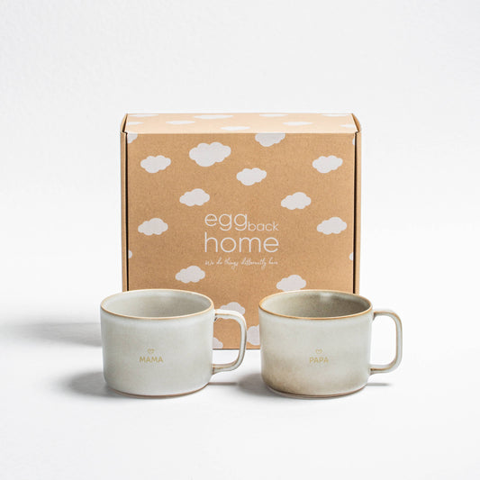 Egg Back Home Terra Tasse Mama/Papa