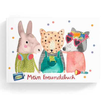 Frau Ottilie Freundebuch *Tierkinder*