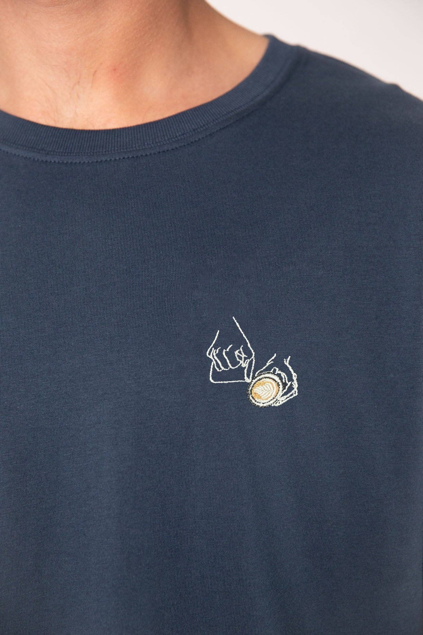 Fashion Drink Organic Bio Shirt „Latte Art“