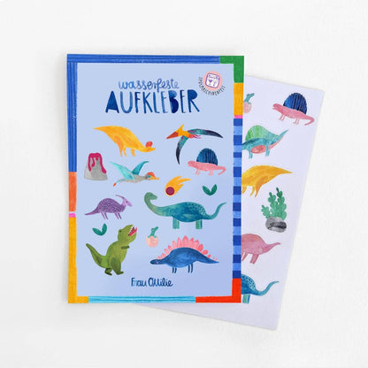 Frau Ottilie Spülmaschinenfeste Sticker *Dinos*