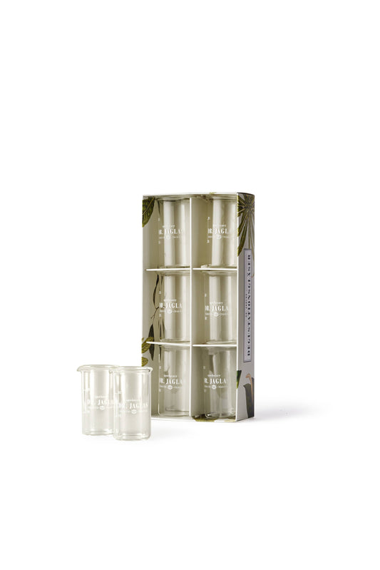 Dr. Jaglas Schnapps Gläser (+ Design Geschenkkarton), 6x2cl