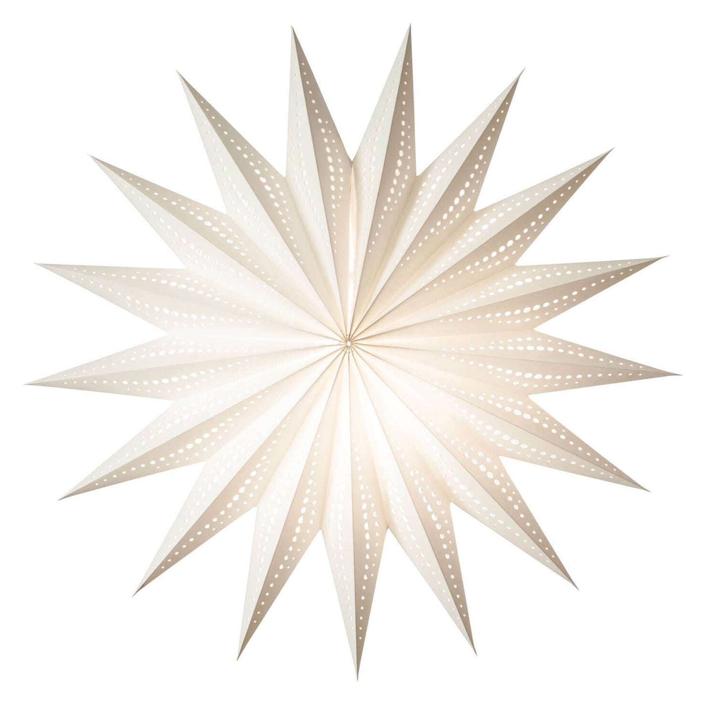 Mea Living Starlightz sunny white Papierstern