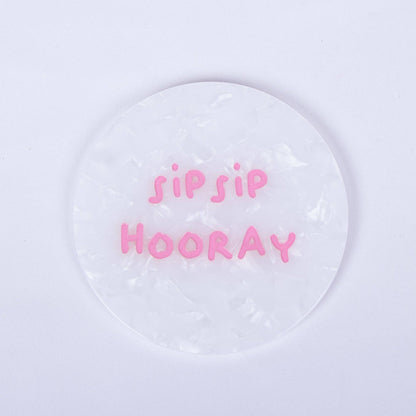 Frau Hansen Untersetzer Sip Sip Hooray