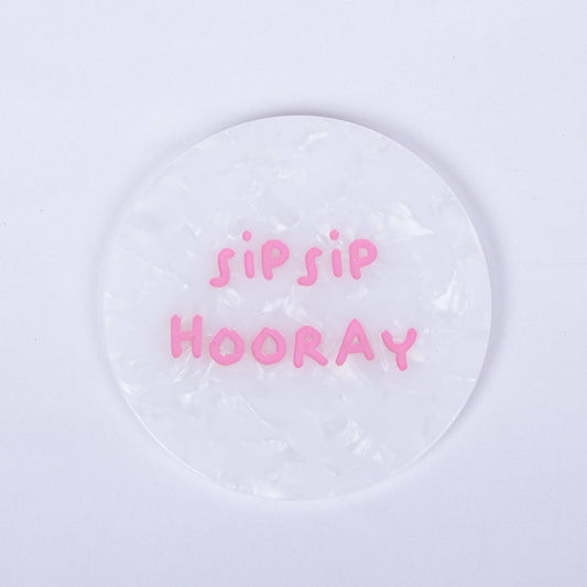 Frau Hansen Untersetzer Sip Sip Hooray