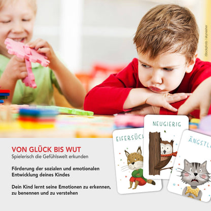Rüsselfuchs - „Starke Gefühle“ Gefühlskarten für Kinder