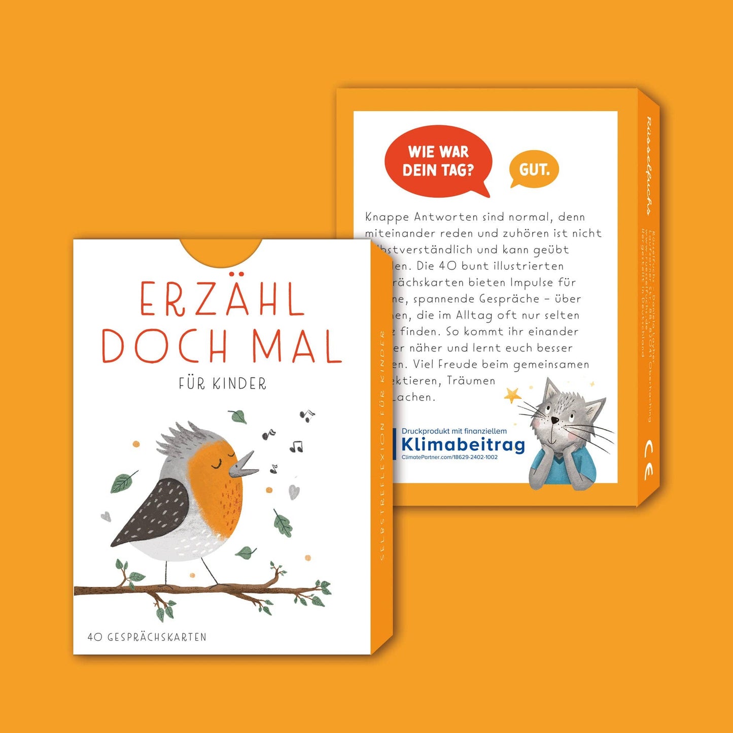 Rüsselfuchs - „Erzähl doch mal“ Gesprächskarten für Kinder