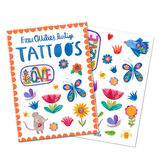 Frau Ottilie Kindertattoos *Blumen & Liebe*