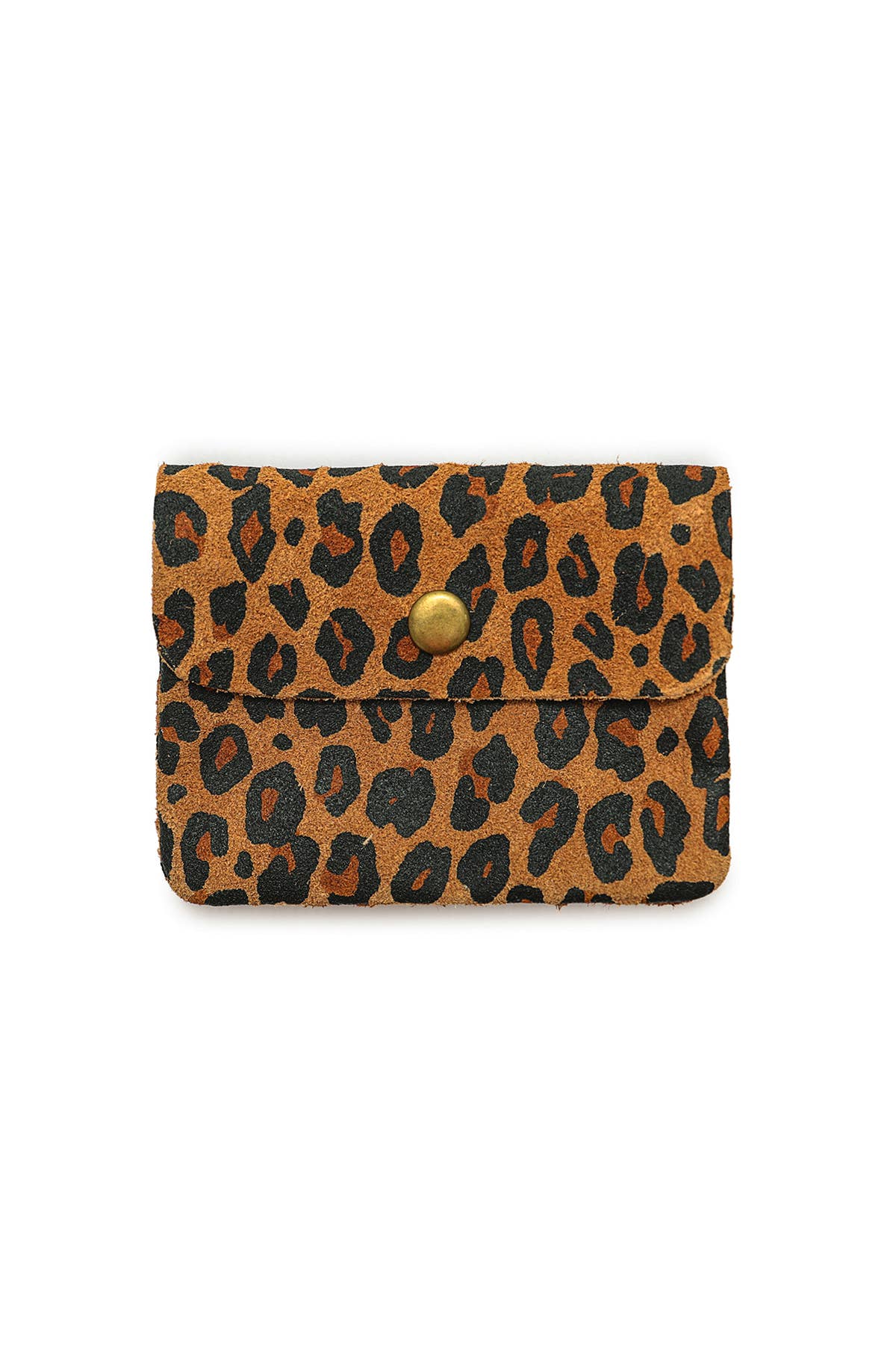 Cherry Paris Geldbeutel Wildlederoptik LUCE LEOPARD