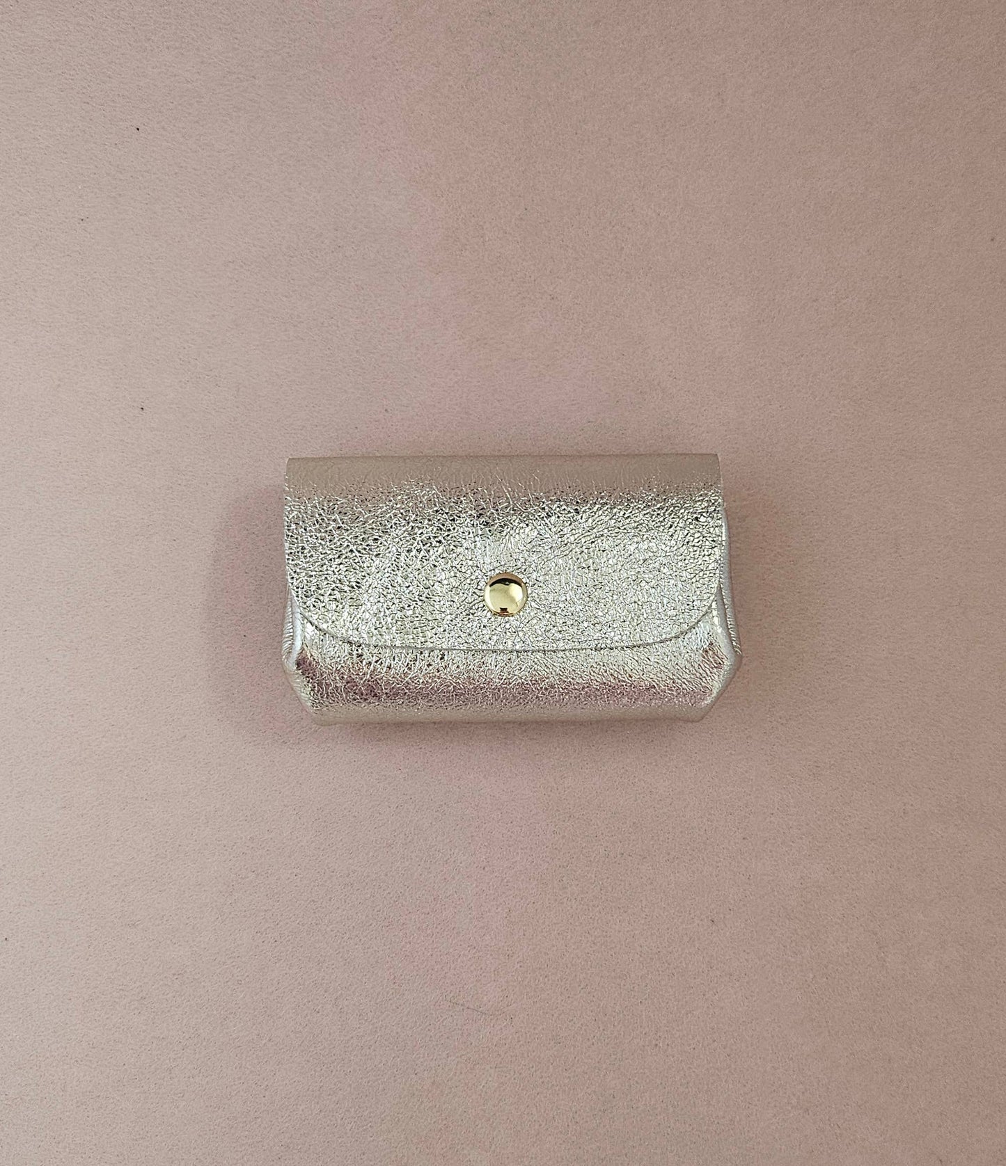 Leder-Geldbörse mit drei Fächern und Sortierer