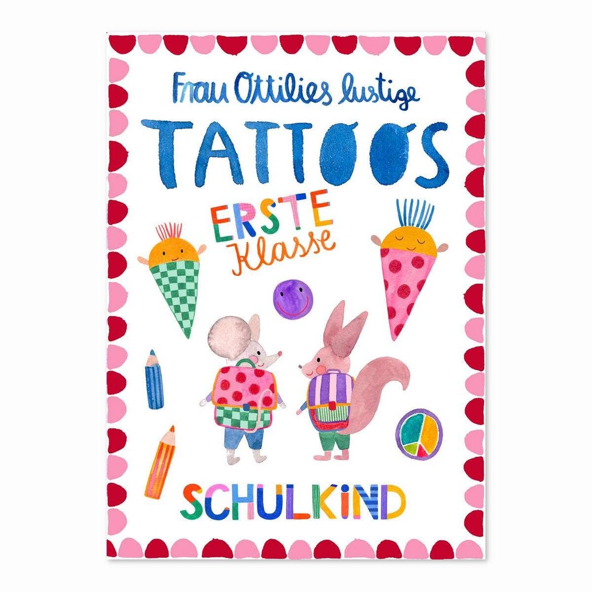 Frau Ottilie Kindertattoos *Schulkind*