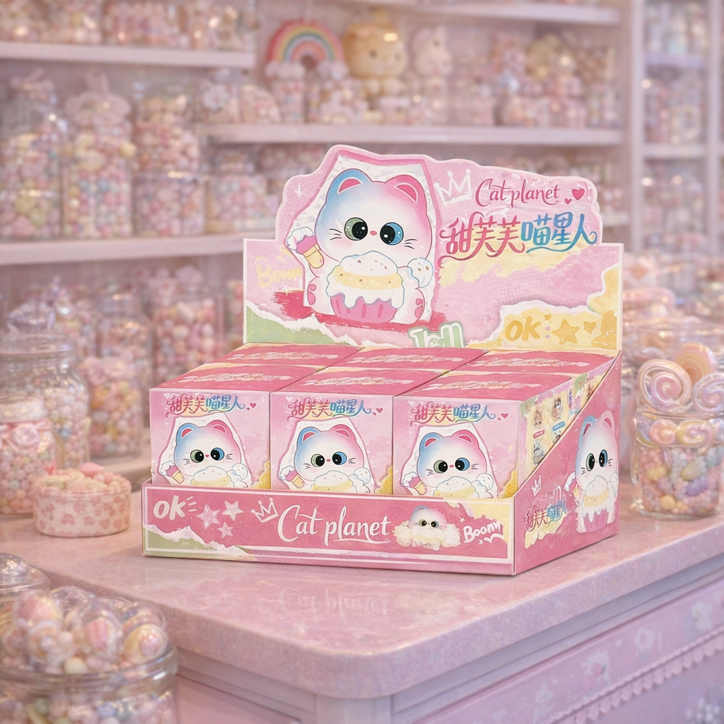 Blind Box Katzenplanet - Mystery Box Katzenfigur