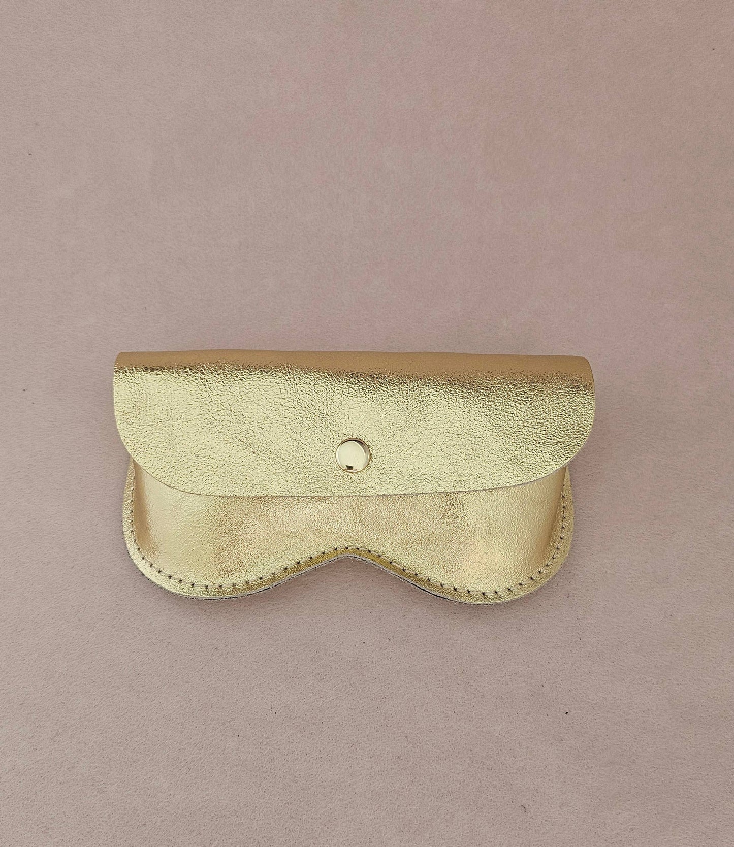 Royal Marais Leder-Brillenetui, große Größe: Schwarz