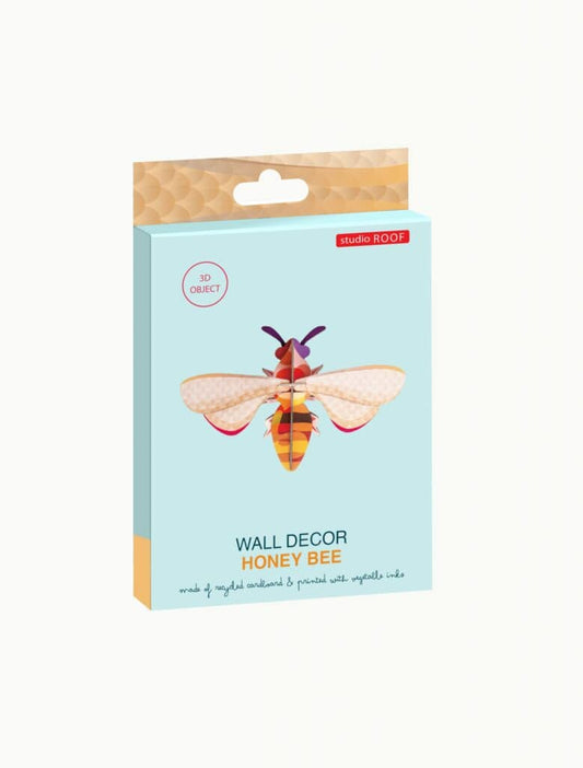 Studio Roof - Wanddekoration aus Pappe „Honey Bee“