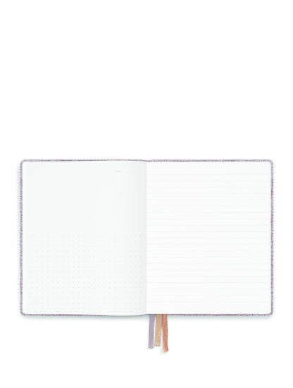 Tinne&Mia Notizbuch Leinen rose dust