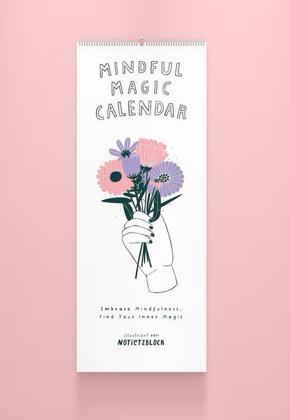 Notietzblock „Mindful Magic Calendar“