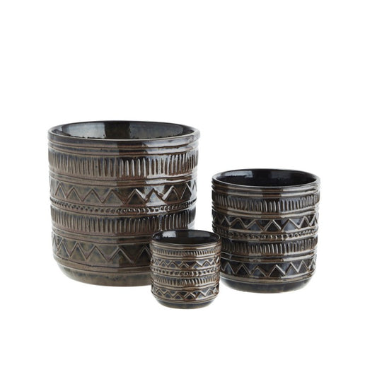 Madam Stoltz Übertopf „Brownie“