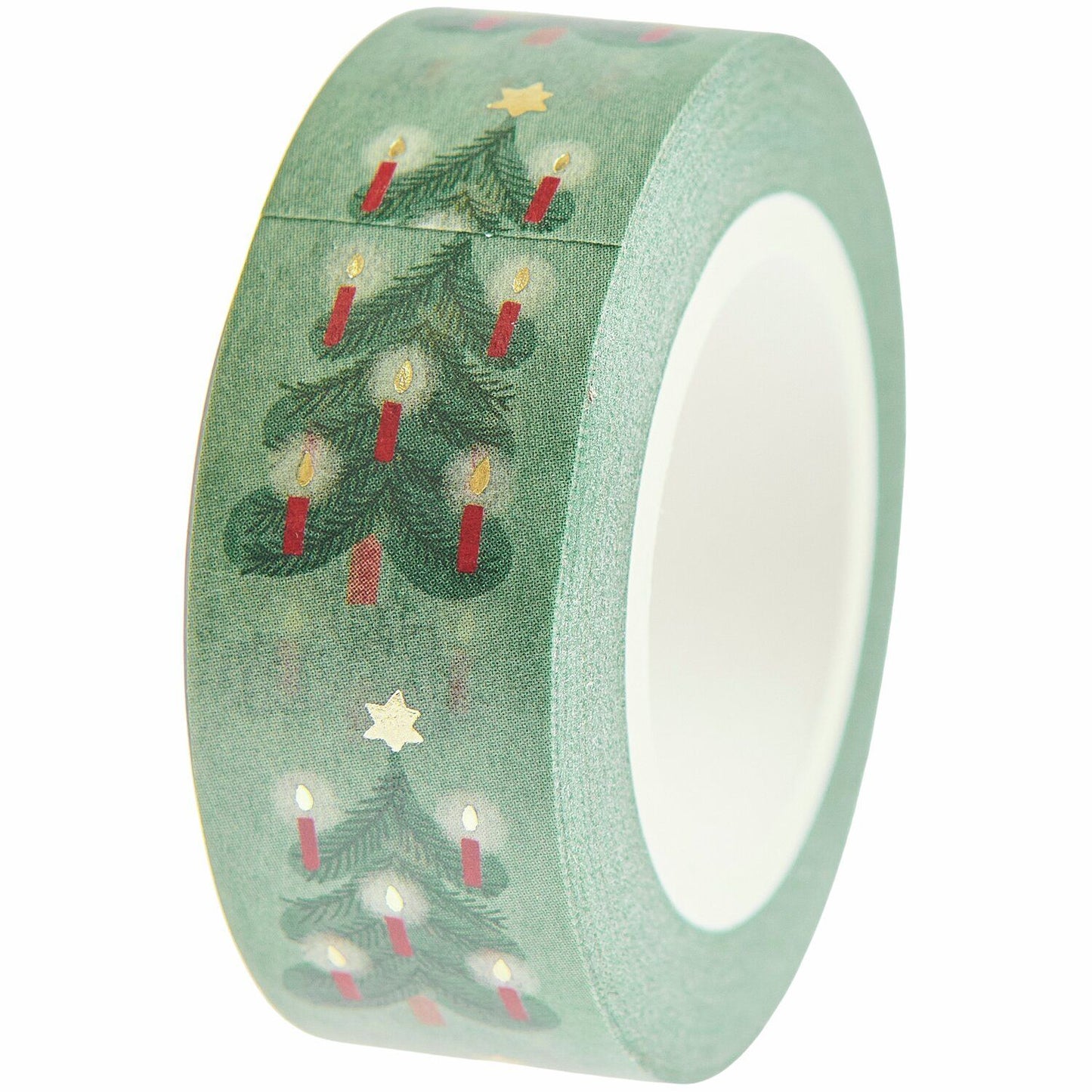 Rico Design Tape Weihnachtsbäume Mint