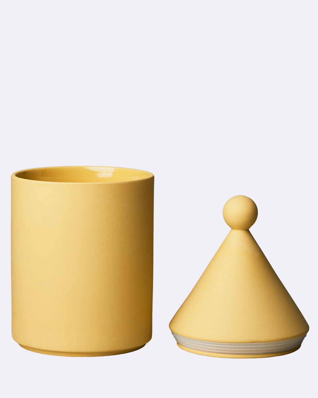 ChicMic "GOOD MOOD Aufbewahrungsbehälter Porzellan Größe L - lemonade"