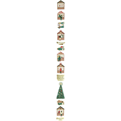 Rico Design Mini-Sticker Weihnachtsmarkt auf der Rolle
120-teilig