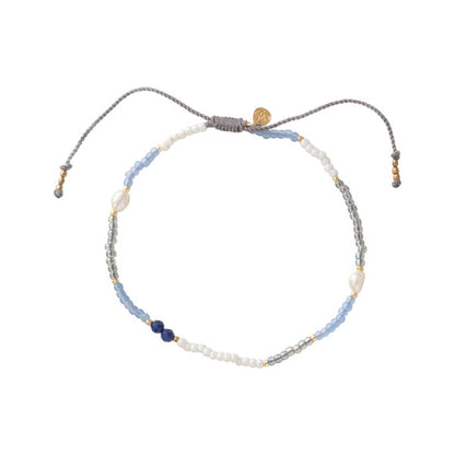 A Beautiful Story Fußkette Sunrise Lapis Lazuli
