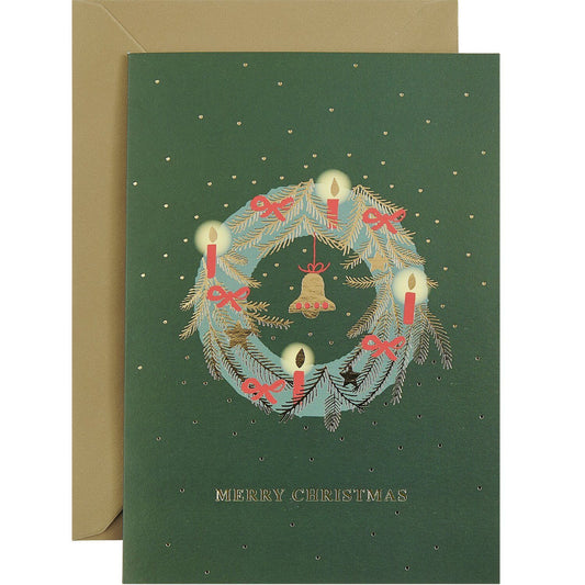 Rico Design Klappkarte Kranz B6