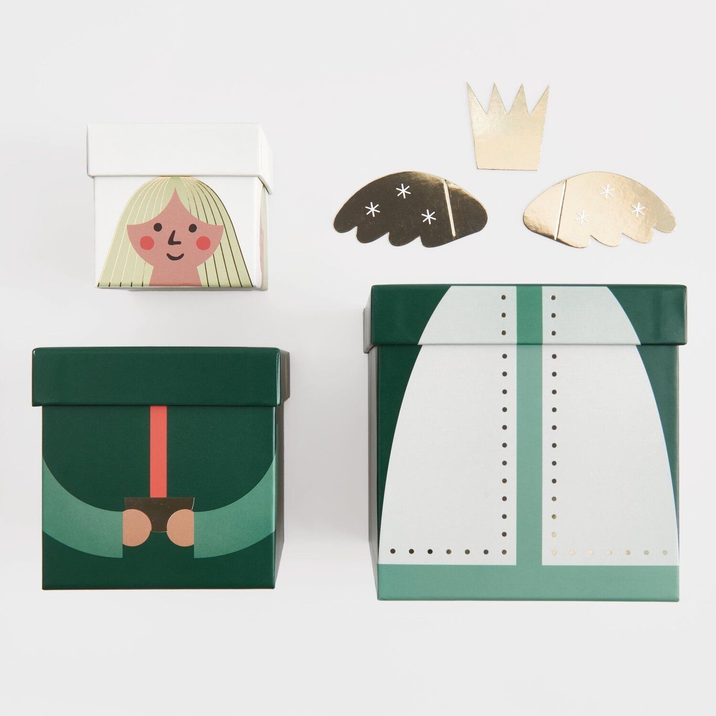 Rico Design Geschenkboxen-Set Engel