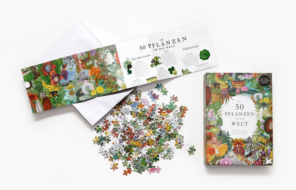 Laurence King "In 50 Pflanzen um die Welt"