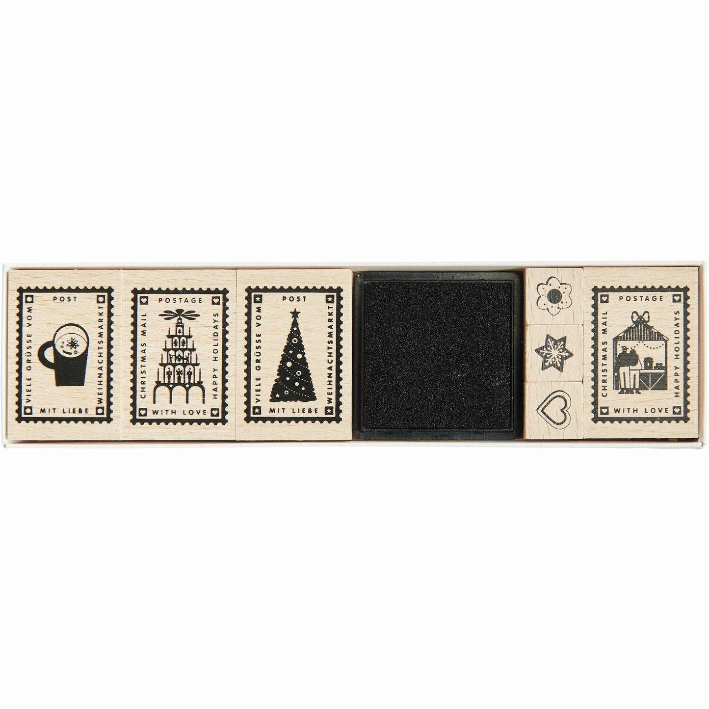 Rico Design Stempelset Weihnachtspost