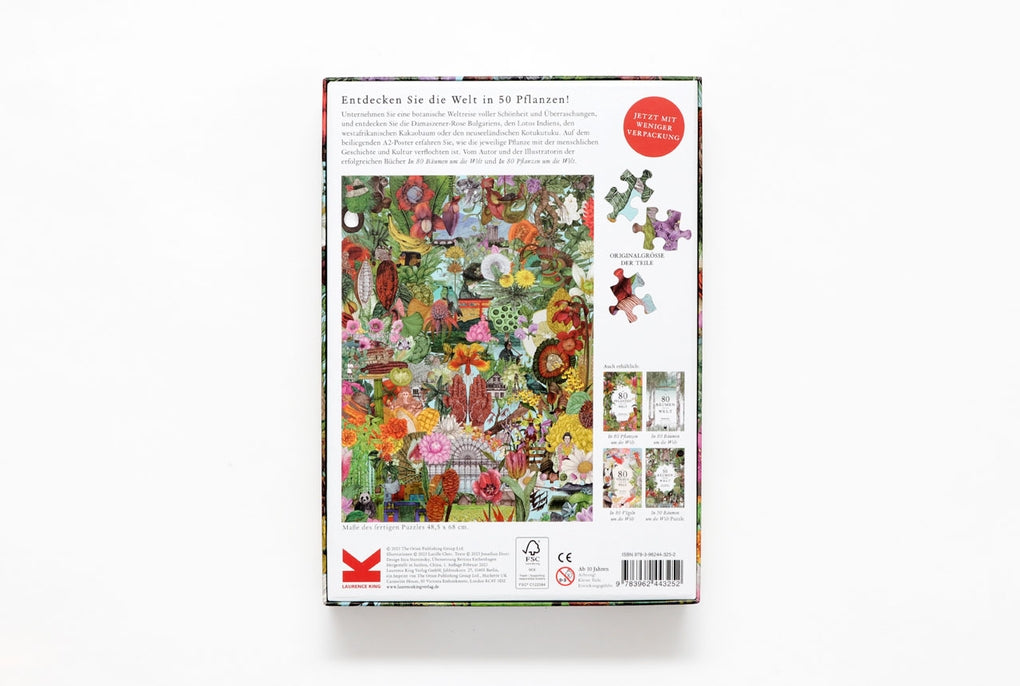 Laurence King "In 50 Pflanzen um die Welt"