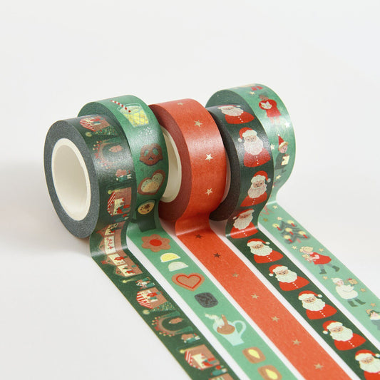 Rico Design Tape Weihnachtsmarkt Classic