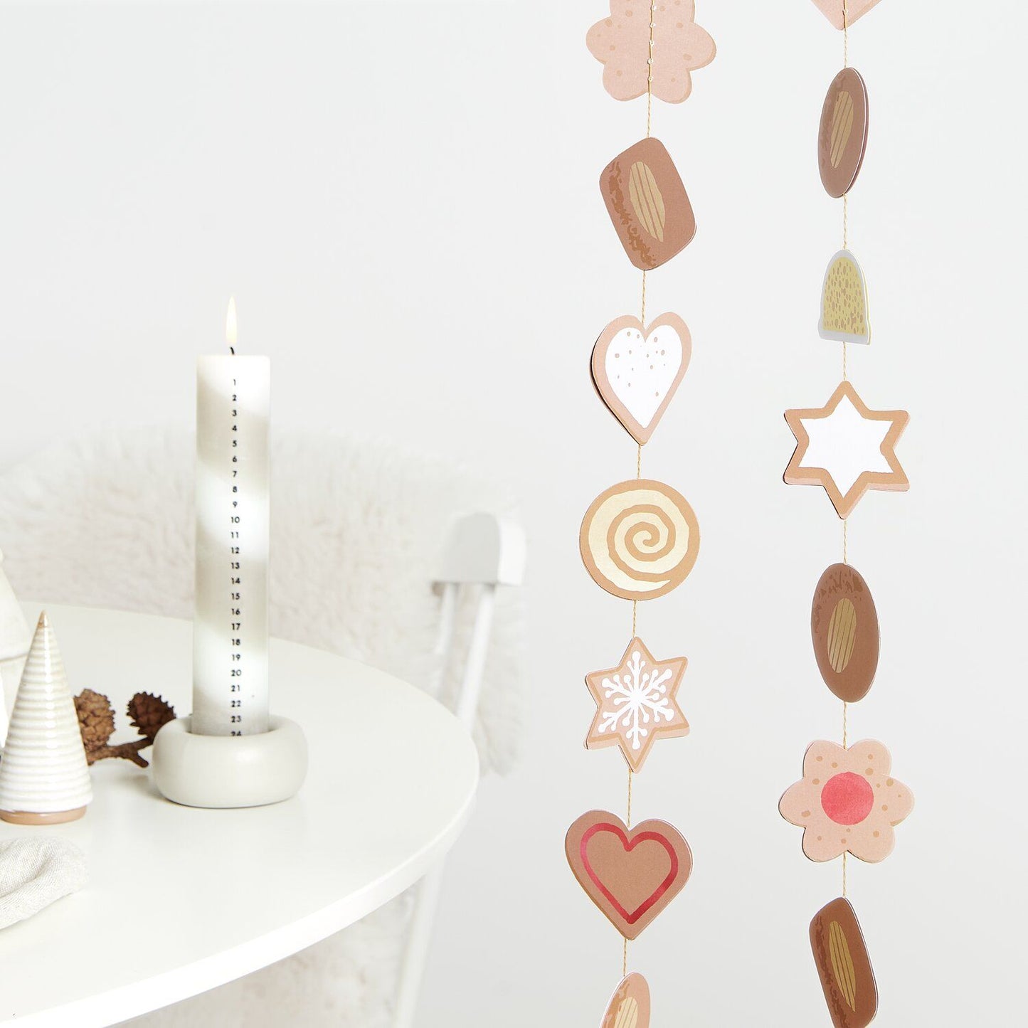 Rico Design Genähte Girlande Cookies