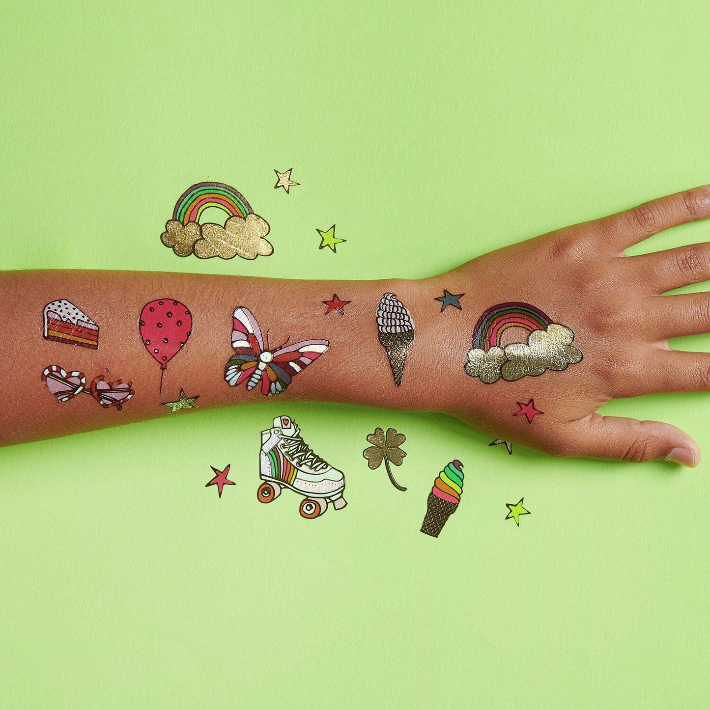 Rico Design "Tattoos Rainbow Fun"