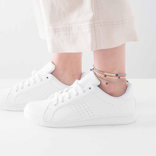 A Beautiful Story Fußkette Sunrise Lapis Lazuli