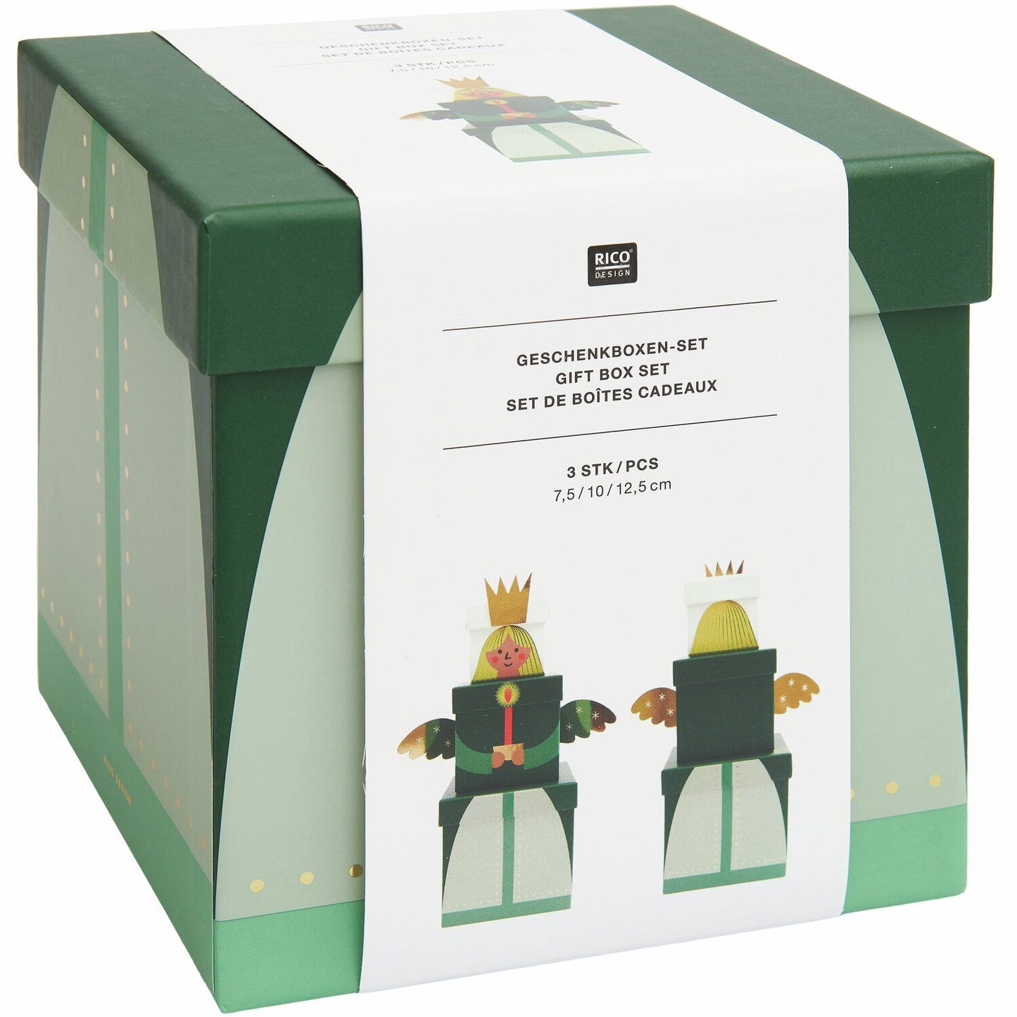 Rico Design Geschenkboxen-Set Engel