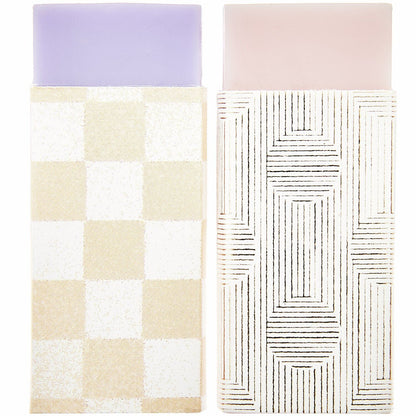 Rico Design "Radiergummi Set Rosa/Lila"