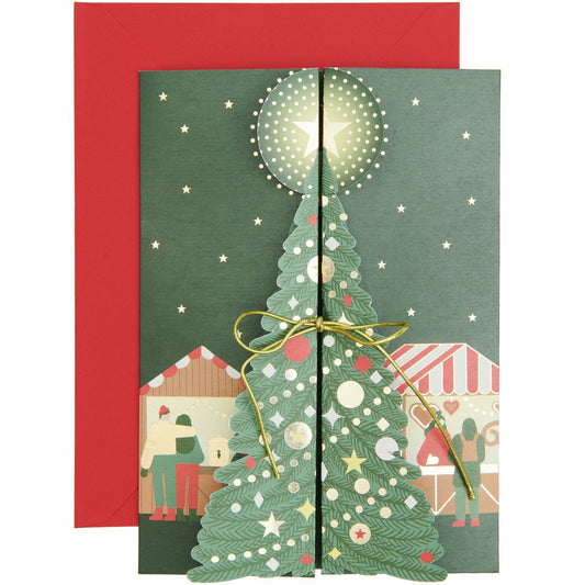 Rico Design Pop-Up Karte Weihnachtsmarkt
