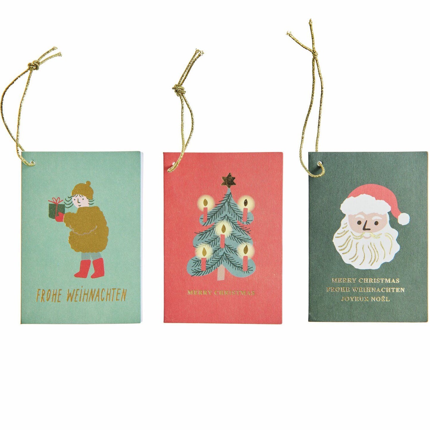 Rico Design Kärtchenanhänger Weihnachtsmarkt